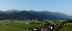 Archiv Foto Webcam Halblech - Blick über Buching 06:00