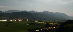 Archiv Foto Webcam Halblech - Blick über Buching 01:00