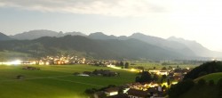 Archiv Foto Webcam Halblech - Blick über Buching 03:00
