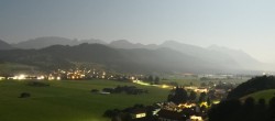 Archiv Foto Webcam Halblech - Blick über Buching 03:00
