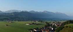 Archiv Foto Webcam Halblech - Blick über Buching 06:00
