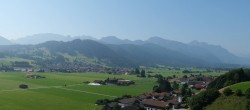 Archiv Foto Webcam Halblech - Blick über Buching 09:00