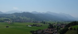 Archiv Foto Webcam Halblech - Blick über Buching 11:00