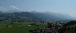 Archiv Foto Webcam Halblech - Blick über Buching 13:00