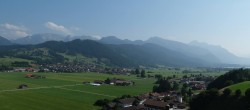 Archiv Foto Webcam Halblech - Blick über Buching 15:00