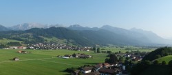 Archiv Foto Webcam Halblech - Blick über Buching 17:00