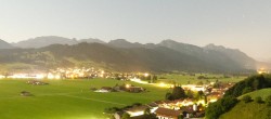 Archiv Foto Webcam Halblech - Blick über Buching 23:00