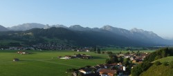 Archiv Foto Webcam Halblech - Blick über Buching 06:00