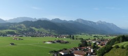 Archiv Foto Webcam Halblech - Blick über Buching 07:00