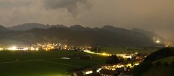 Archiv Foto Webcam Halblech - Blick über Buching 03:00