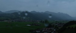 Archiv Foto Webcam Halblech - Blick über Buching 06:00