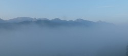 Archiv Foto Webcam Halblech - Blick über Buching 05:00