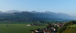 Archiv Foto Webcam Halblech - Blick über Buching 06:00