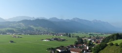 Archiv Foto Webcam Halblech - Blick über Buching 07:00