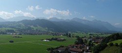 Archiv Foto Webcam Halblech - Blick über Buching 09:00
