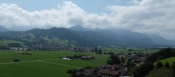 Archiv Foto Webcam Halblech - Blick über Buching 11:00