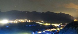 Archiv Foto Webcam Halblech - Blick über Buching 23:00