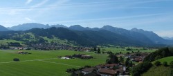 Archiv Foto Webcam Halblech - Blick über Buching 09:00
