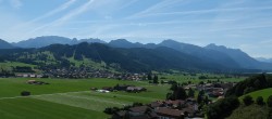 Archiv Foto Webcam Halblech - Blick über Buching 11:00