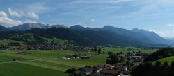 Archiv Foto Webcam Halblech - Blick über Buching 15:00