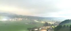 Archiv Foto Webcam Halblech - Blick über Buching 02:00