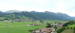 Archiv Foto Webcam Halblech - Blick über Buching 17:00
