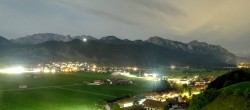 Archiv Foto Webcam Halblech - Blick über Buching 23:00