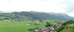 Archiv Foto Webcam Halblech - Blick über Buching 08:00