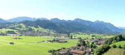 Archiv Foto Webcam Halblech - Blick über Buching 09:00
