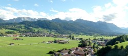 Archiv Foto Webcam Halblech - Blick über Buching 15:00