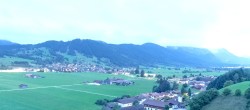 Archiv Foto Webcam Halblech - Blick über Buching 05:00
