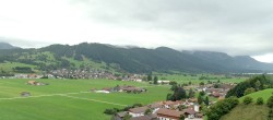 Archiv Foto Webcam Halblech - Blick über Buching 09:00