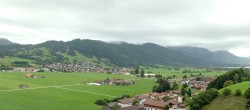 Archiv Foto Webcam Halblech - Blick über Buching 10:00