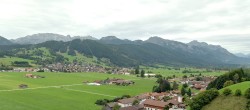Archiv Foto Webcam Halblech - Blick über Buching 09:00