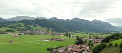 Archiv Foto Webcam Halblech - Blick über Buching 15:00