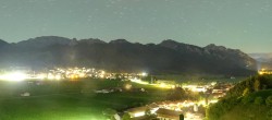 Archiv Foto Webcam Halblech - Blick über Buching 03:00