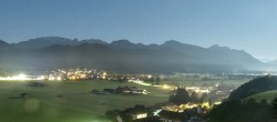 Archiv Foto Webcam Halblech - Blick über Buching 23:00