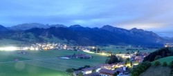 Archiv Foto Webcam Halblech - Blick über Buching 05:00