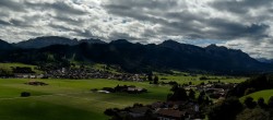 Archiv Foto Webcam Halblech - Blick über Buching 11:00