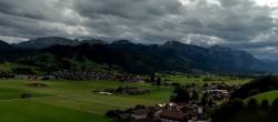 Archiv Foto Webcam Halblech - Blick über Buching 13:00
