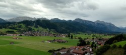 Archiv Foto Webcam Halblech - Blick über Buching 15:00