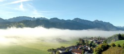 Archiv Foto Webcam Halblech - Blick über Buching 08:00