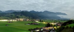 Archiv Foto Webcam Halblech - Blick über Buching 03:00