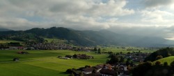 Archiv Foto Webcam Halblech - Blick über Buching 15:00