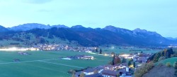 Archiv Foto Webcam Halblech - Blick über Buching 06:00
