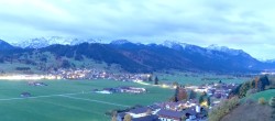 Archiv Foto Webcam Halblech - Blick über Buching 06:00