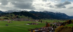 Archiv Foto Webcam Halblech - Blick über Buching 09:00