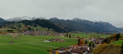 Archiv Foto Webcam Halblech - Blick über Buching 11:00
