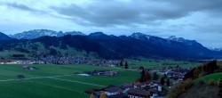 Archiv Foto Webcam Halblech - Blick über Buching 05:00