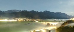 Archiv Foto Webcam Halblech - Blick über Buching 21:00
